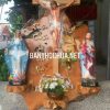 Bàn thờ Chúa bằng gốc cây gỗ trai 02