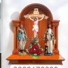 Mẫu bàn thờ Chúa hiện đại bằng gỗ gõ