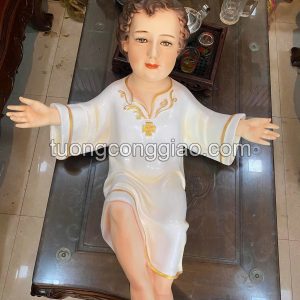 Tượng Chúa Hài Đồng dang tay cao 100cm
