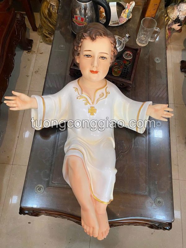 Tượng Chúa Hài Đồng dang tay cao 100cm