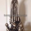 Tượng Đức Mẹ Fatima và 3 em bé chăn cừu bằng đồng