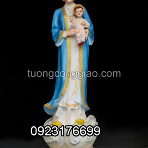 Tượng Đức Mẹ La vang cao 1m6 để ngoài trời hoặc trong nhà