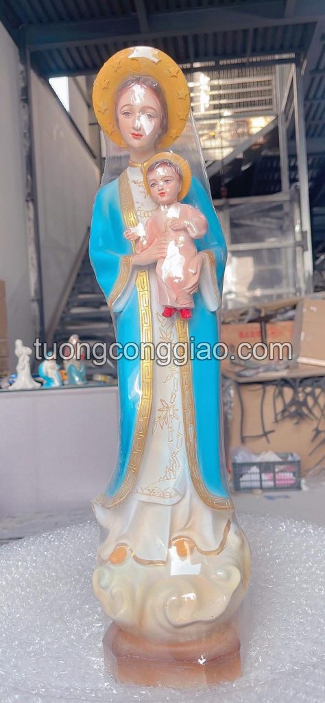 Tượng Đức Mẹ La vang cao 50cm Tượng Đức Mẹ La vang cao 50cm