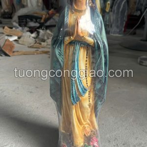 Tượng Đức Mẹ Lộ Đức cao 50cm bằng composite