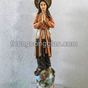 Tượng Đức Mẹ vô nhiễm cao 35cm