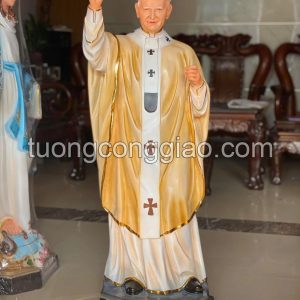 Tượng Thánh Giáo hoàng Gioan Phaolô II cao 1m2