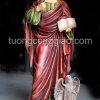 Tượng Thánh Gioan tông đồ cao 100cm màu giả cổ sơn vẽ thủ công