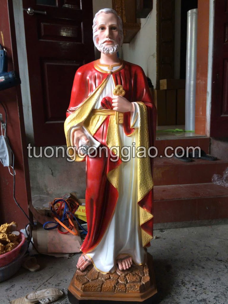Tượng Thánh Phêrô cao 160cm bằng composite
