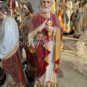 Tượng Thánh Phêrô cao 60cm bằng composite