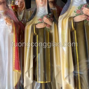 Tượng Thánh Têrêsa cao 40cm bằng composite