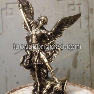 Tượng tổng lãnh thiên thần micae bằng đồng cao 30cm