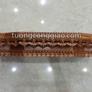 Kệ bàn thờ Thiên Chúa 60x30cm bằng gỗ gõ đỏ
