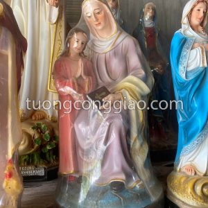 Tượng Thánh Anna dạy Đức Mẹ