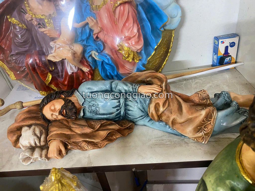 Tượng Thánh Giuse ngủ cao 50cm