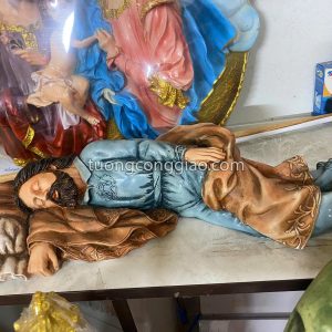 Tượng Thánh Giuse ngủ cao 50cm