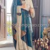 Tượng Thánh Phaolô cao 100cm bằng composite vẽ thủ công