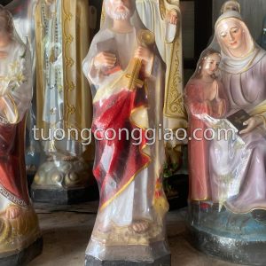 Tượng Thánh Phêrô cao 40cm bằng composite