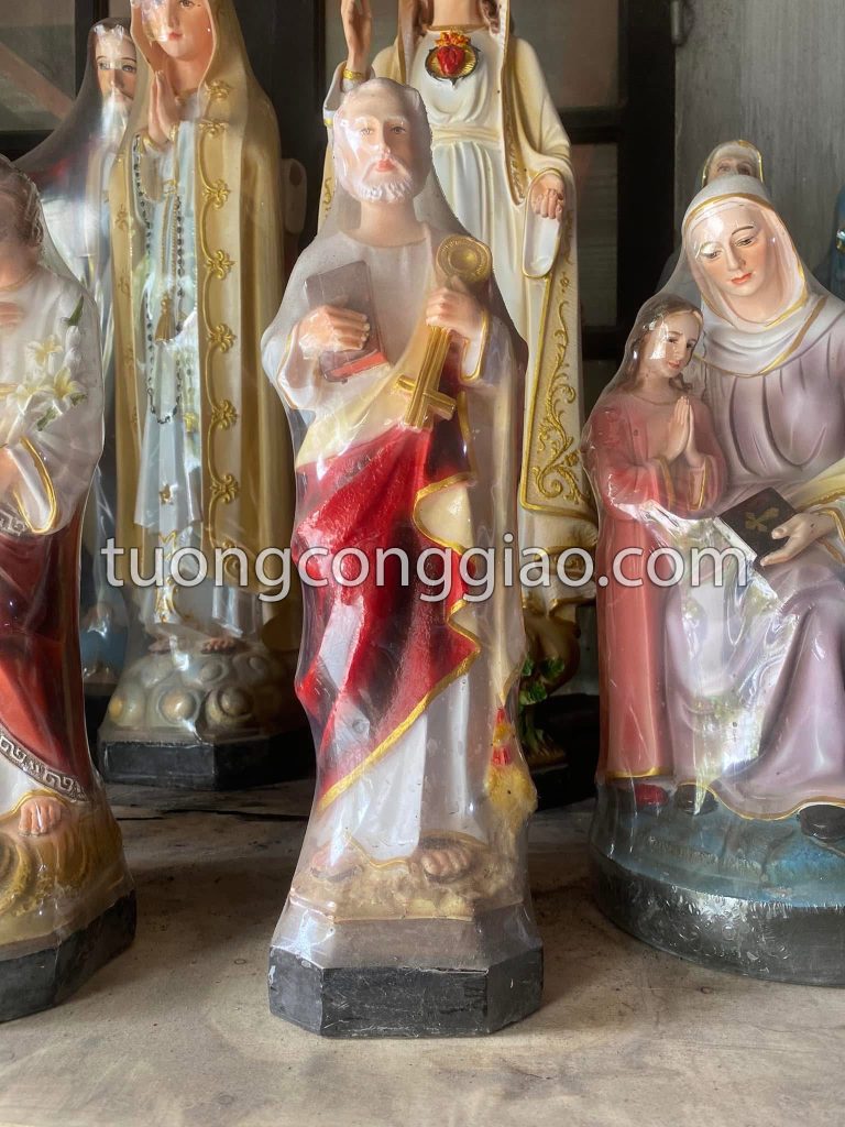 Tượng Thánh Phêrô cao 40cm bằng composite Tượng Thánh Phêrô cao 40cm bằng composite