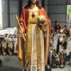 Tượng Chúa Kitô Vua cao 2m2 vẽ màu giả cổ