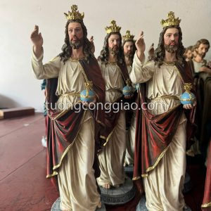 Tượng Chúa Kitô Vua cao 35cm