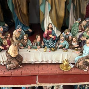 Tượng bữa tiệc ly kích thước 40x16x11cm