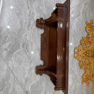 kệ bàn thờ chúa gỗ sồi 65x25cm 03
