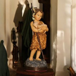 Tượng Thánh Gioan Tẩy Giả cao 12, 20, 30cm 04