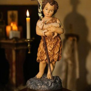 Tượng Thánh Gioan Tẩy Giả cao 12, 20, 30cm 06